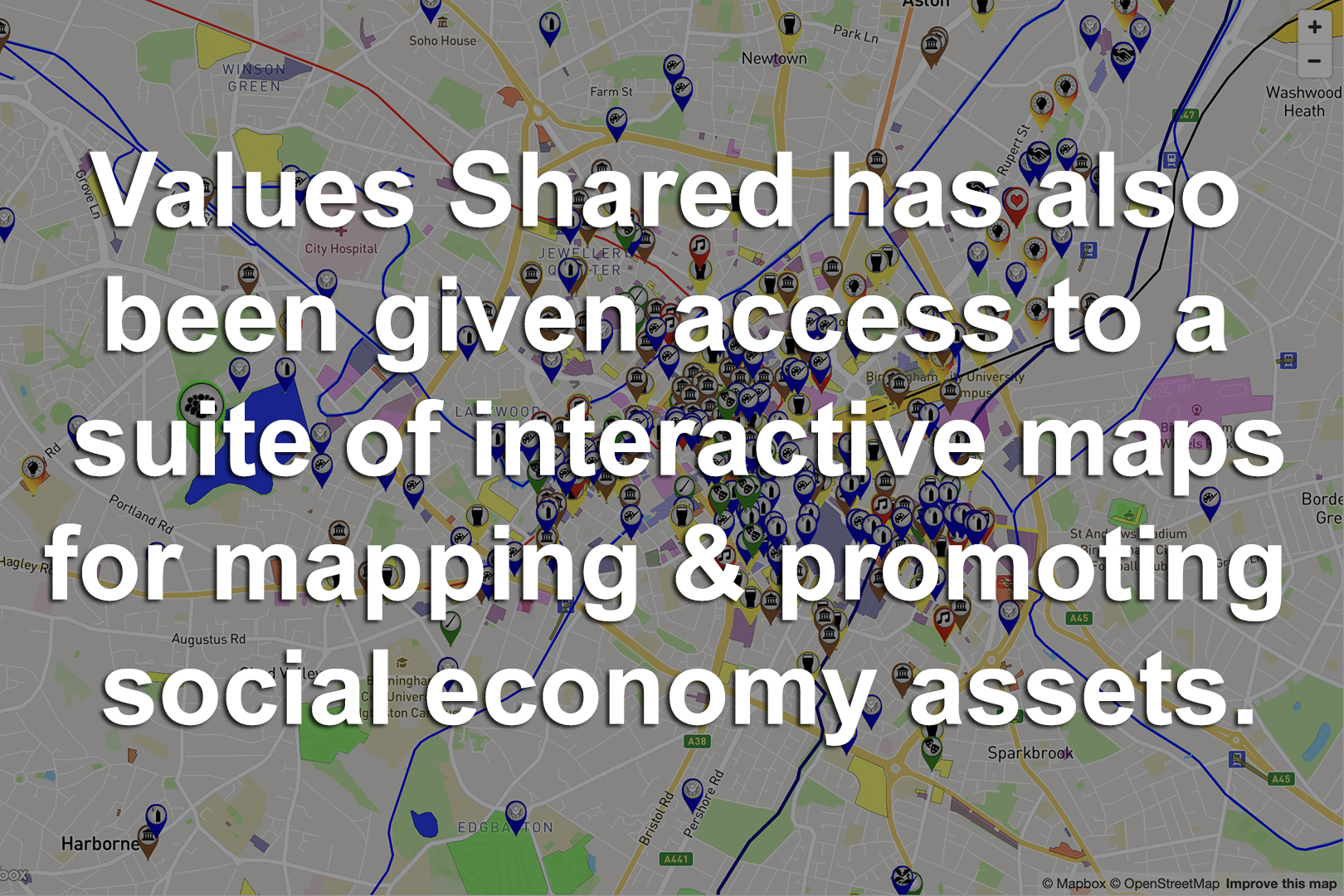 Values shared mapping